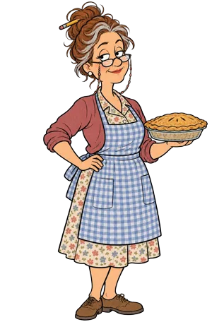 Mae, the farmer's wife